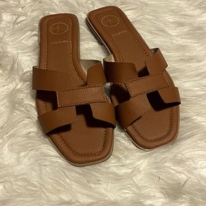 MKS Brown Sandals